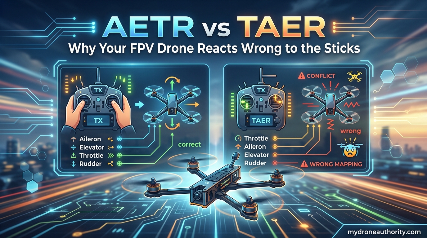 AETR vs TAER Why Your FPV Drone Reacts Wrong to the Sticks