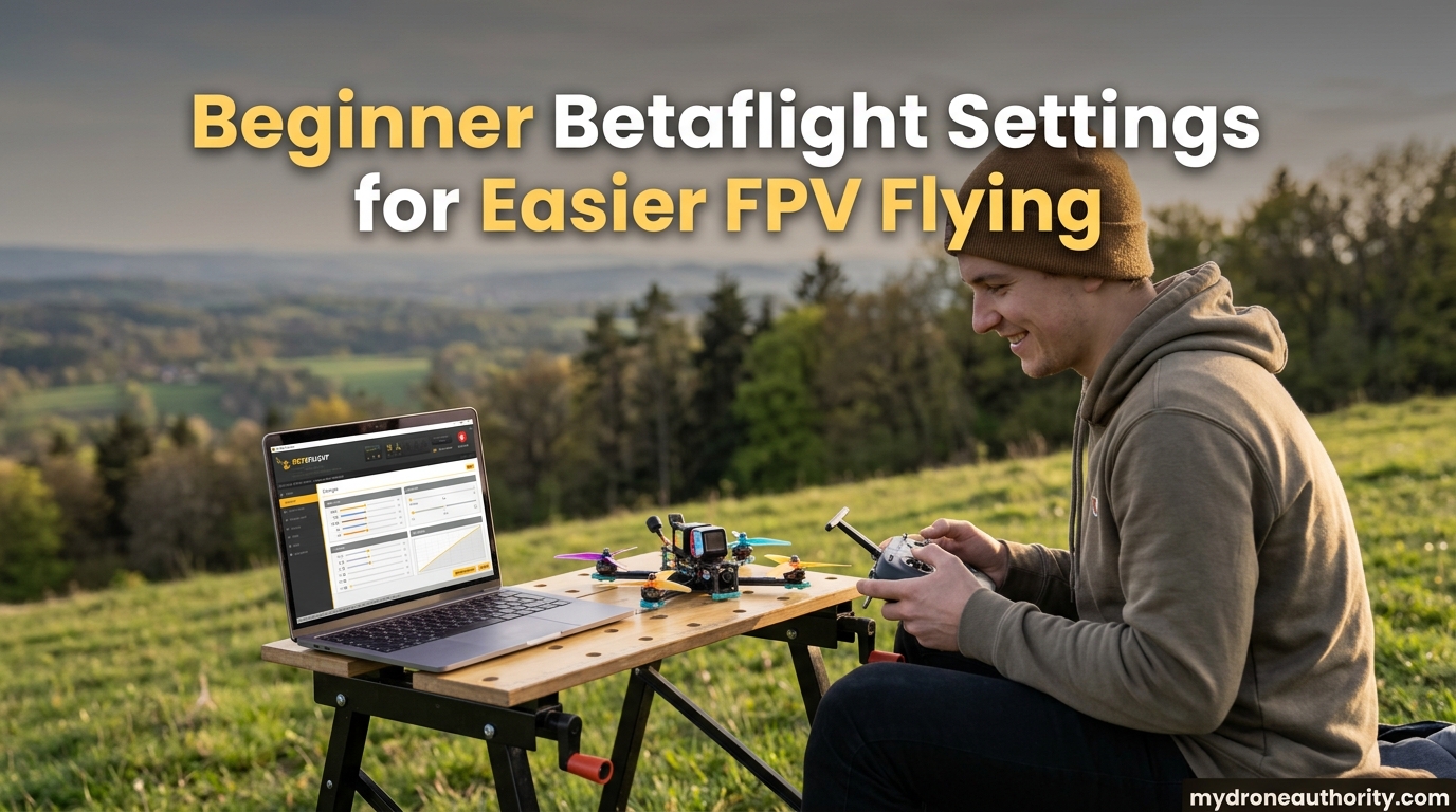 Beginner Betaflight Settings for Easier FPV Flying