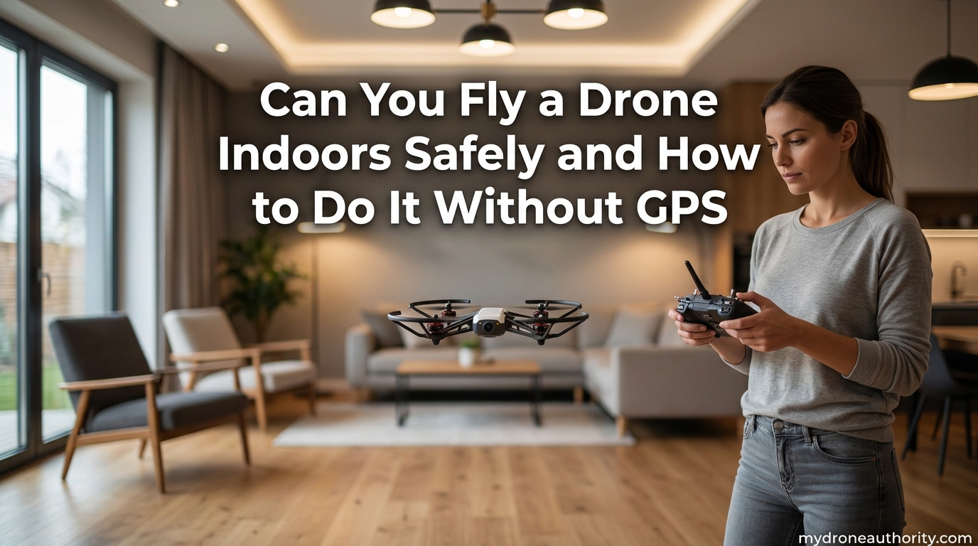 Can You Fly a Drone Indoors Safely and How to Do It Without GPS