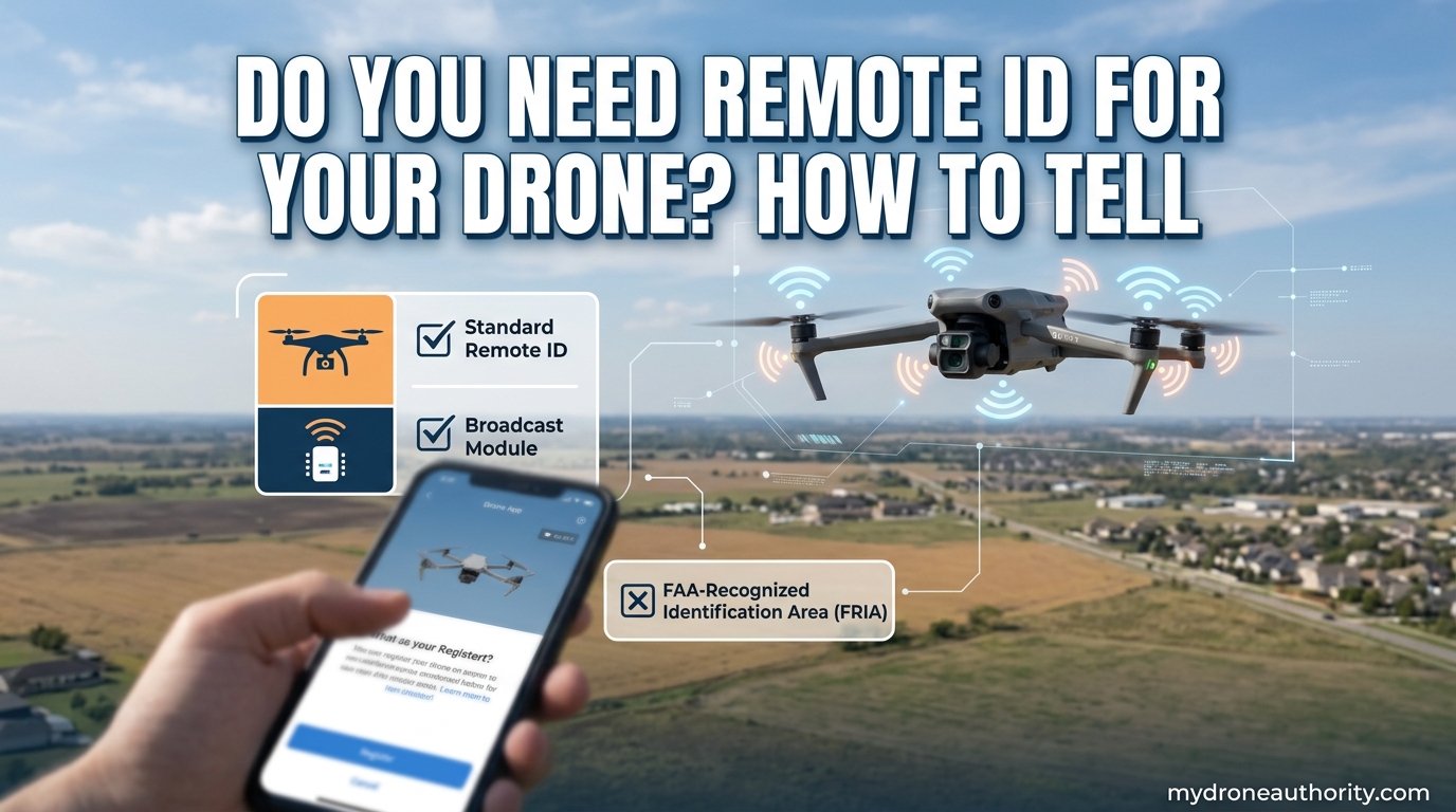 Do You Need Remote ID for Your Drone How to Tell