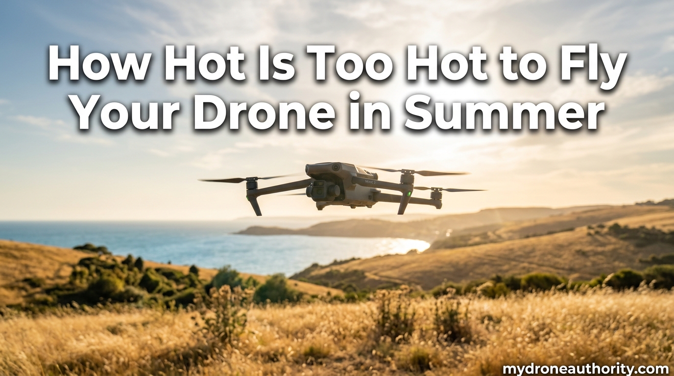 How Hot Is Too Hot to Fly Your Drone in Summer