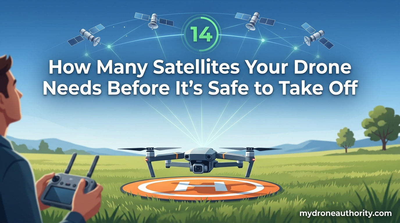 How Many Satellites Your Drone Needs Before It's Safe to Take Off