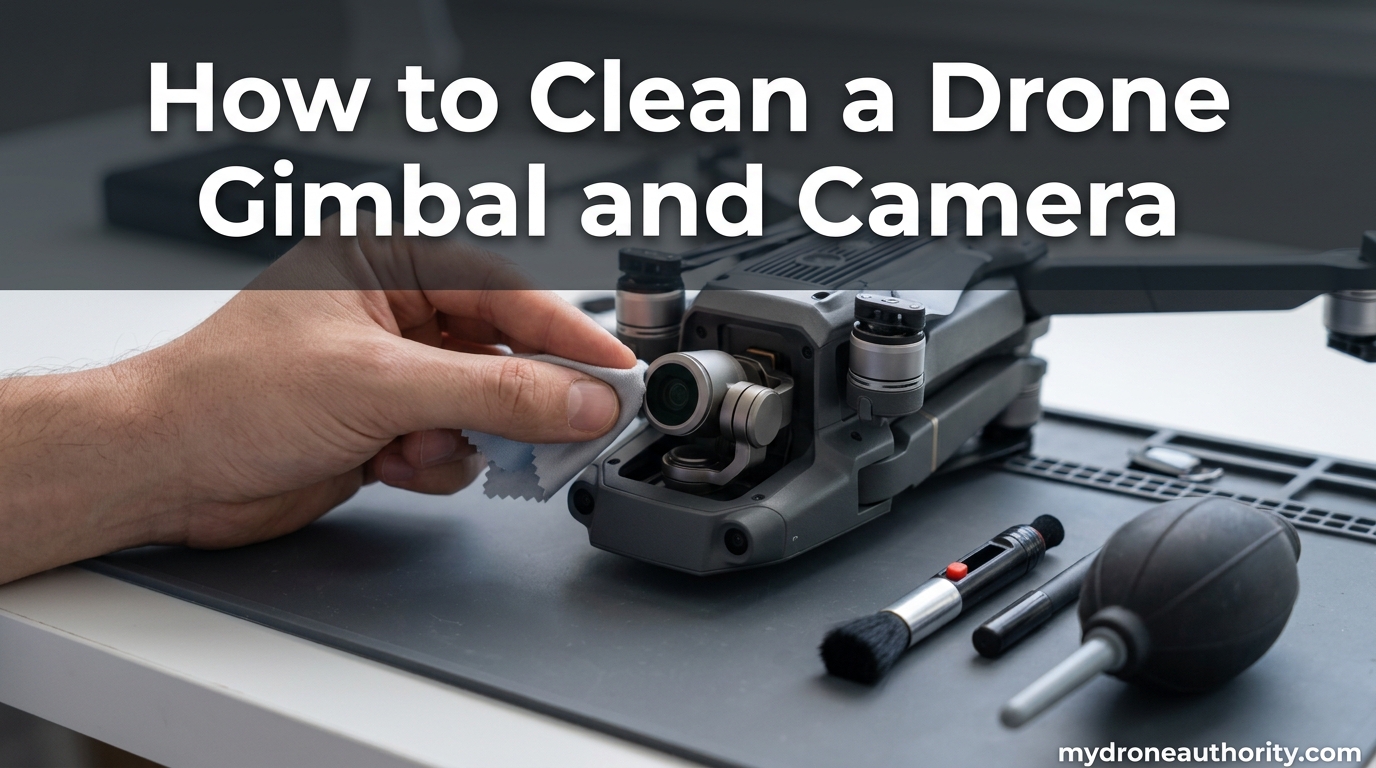 How to Clean a Drone Gimbal and Camera