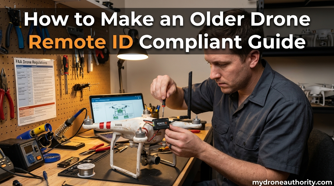 How to Make an Older Drone Remote ID Compliant Guide