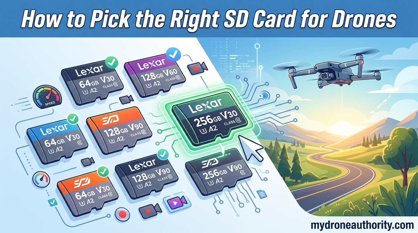 How to Pick the Right SD Card for Drones