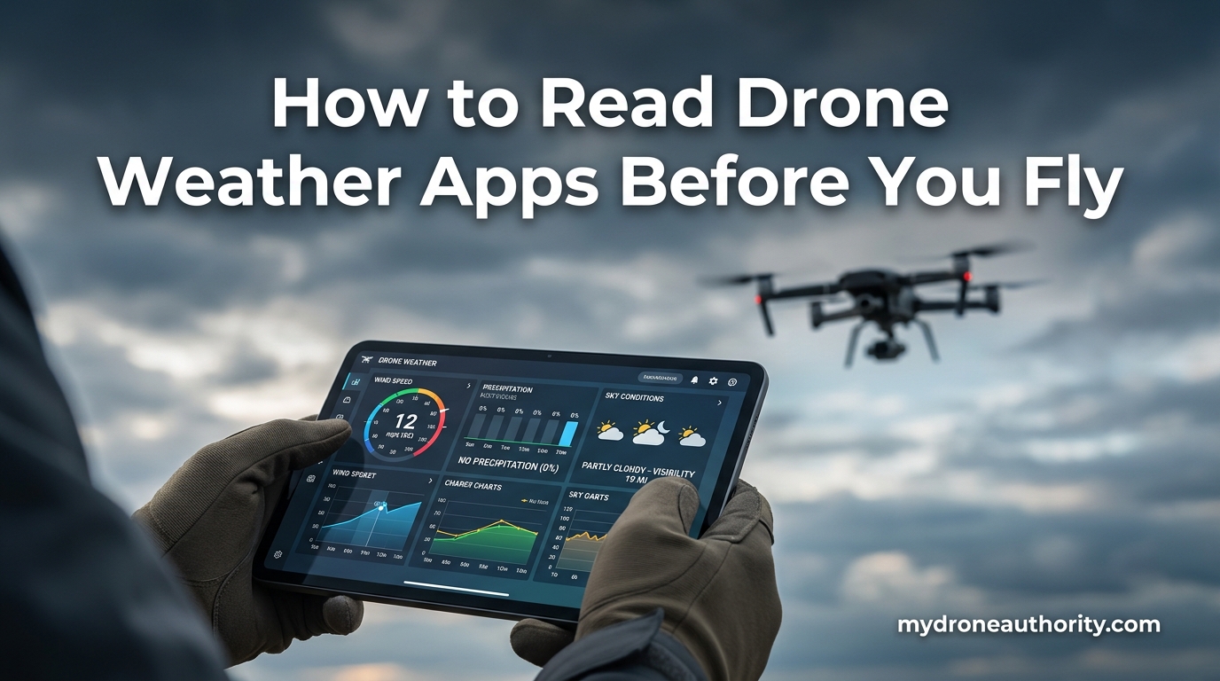 How to Read Drone Weather Apps Before You Fly