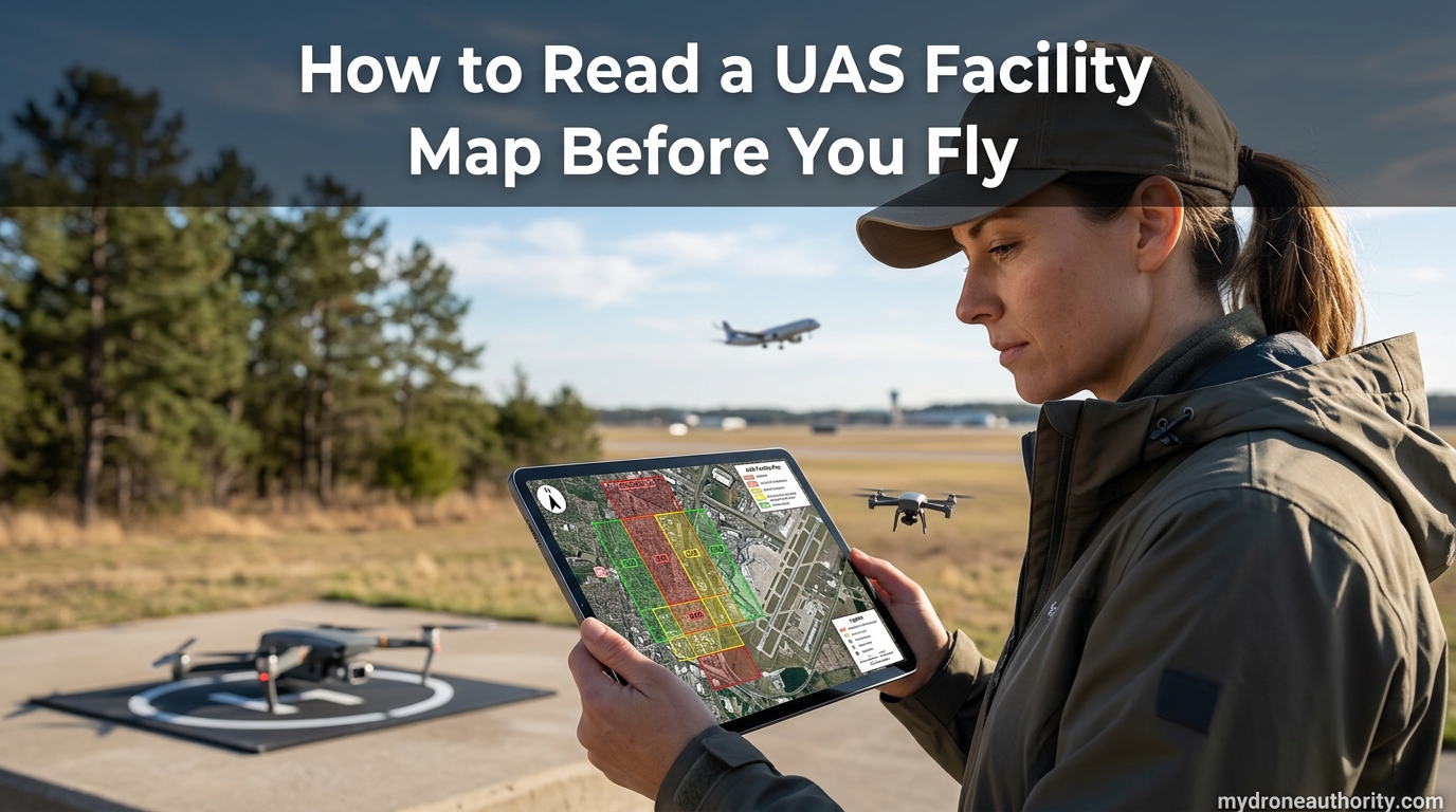 How to Read a UAS Facility Map Before You Fly