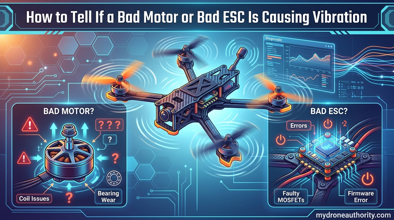 How to Tell If a Bad Motor or Bad ESC Is Causing Vibration