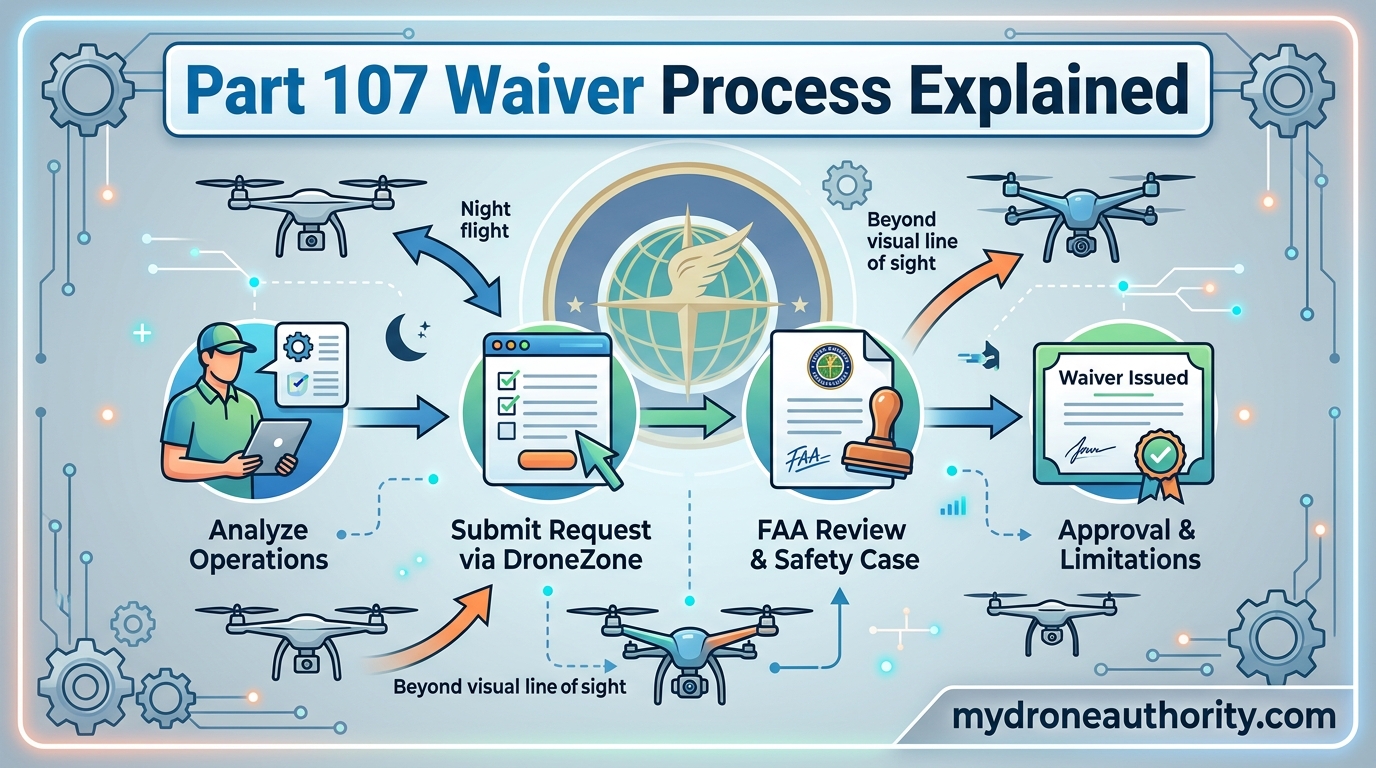 Part 107 Waiver Process Explained