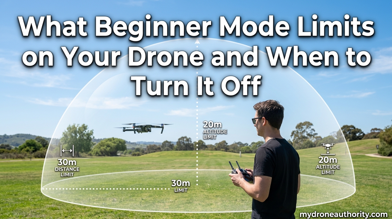 What Beginner Mode Limits on Your Drone and When to Turn It Off