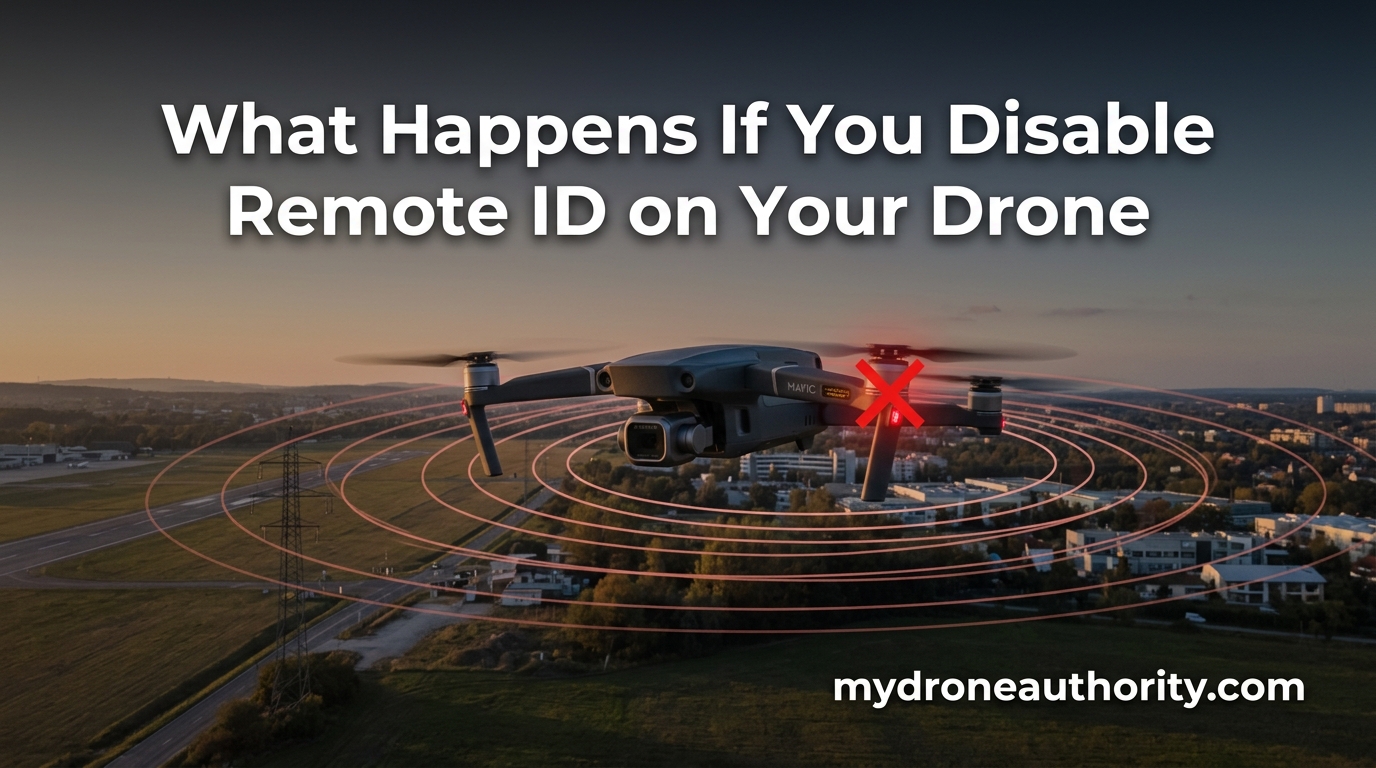 What Happens If You Disable Remote ID on Your Drone