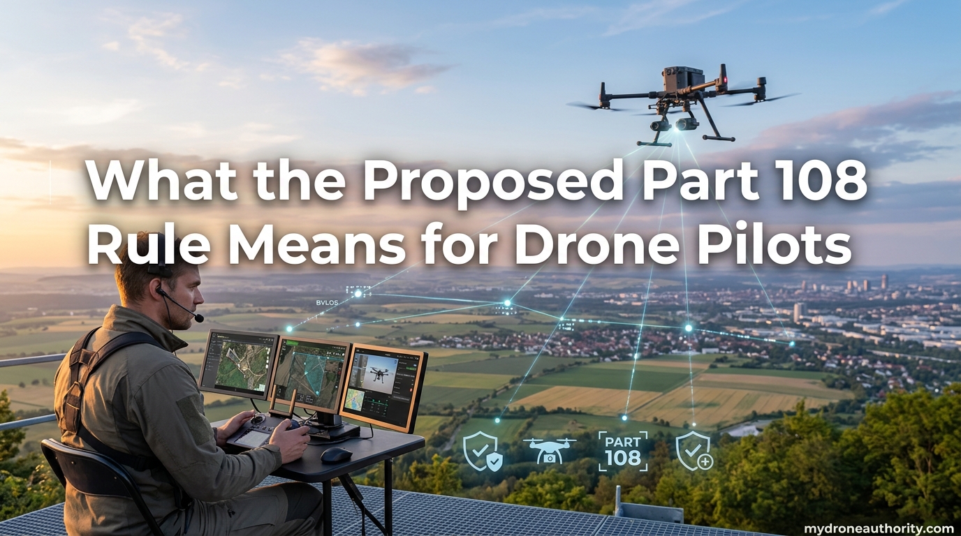 What the Proposed Part 108 Rule Means for Drone Pilots