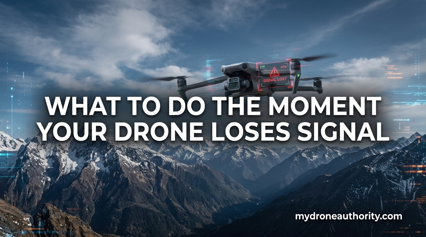 What to Do the Moment Your Drone Loses Signal