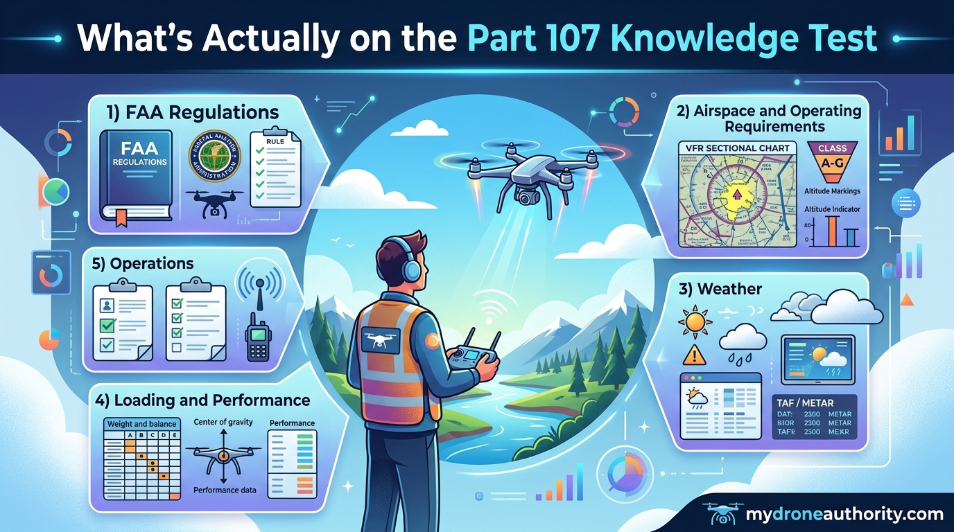 What's Actually on the Part 107 Knowledge Test