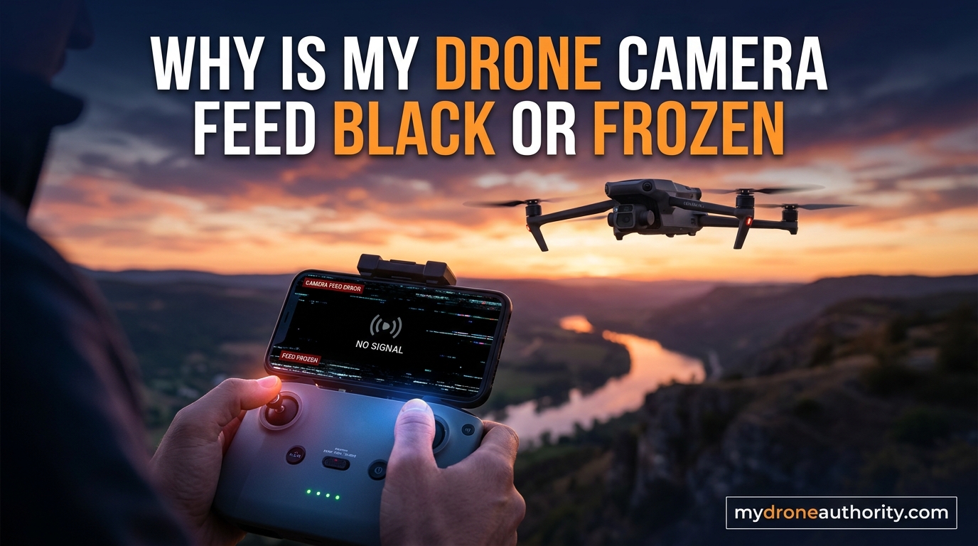 Why Is My Drone Camera Feed Black or Frozen