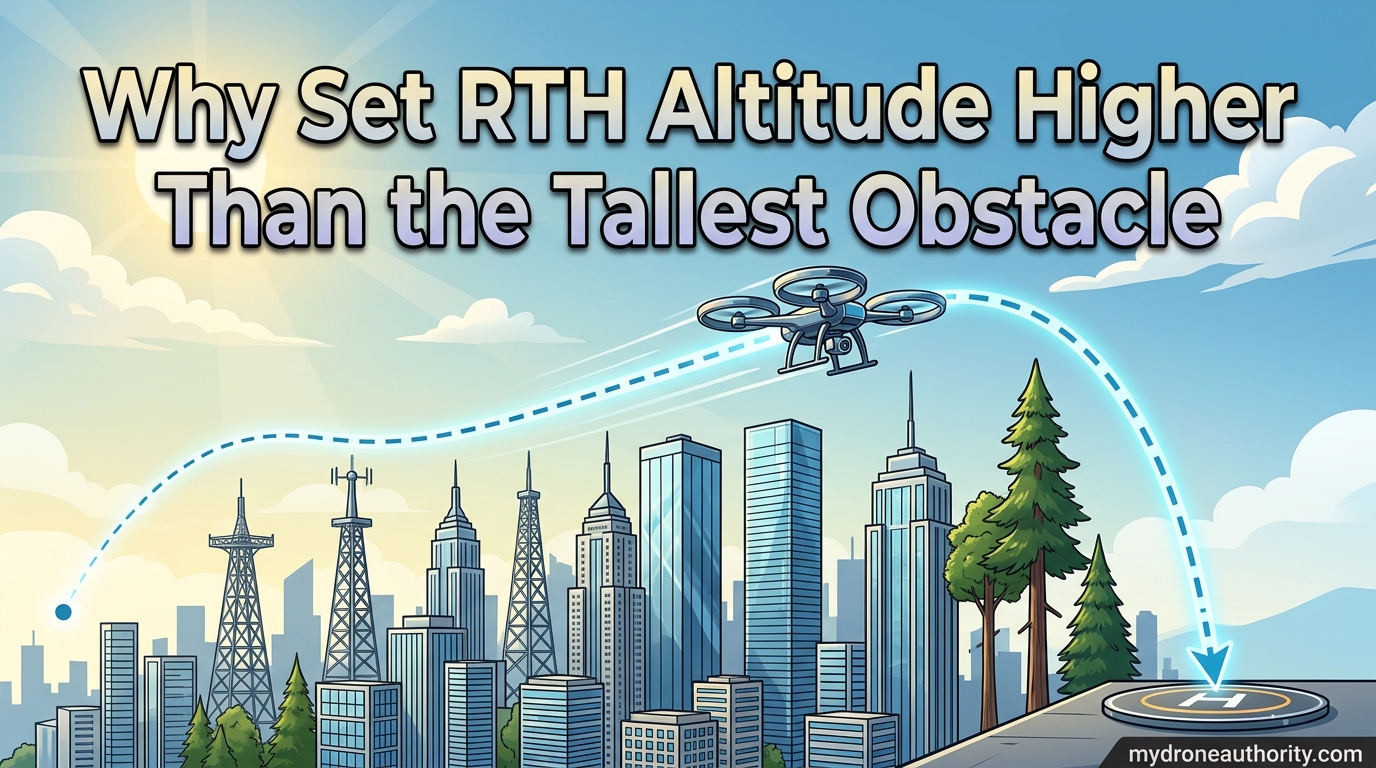 Why Set RTH Altitude Higher Than the Tallest Obstacle