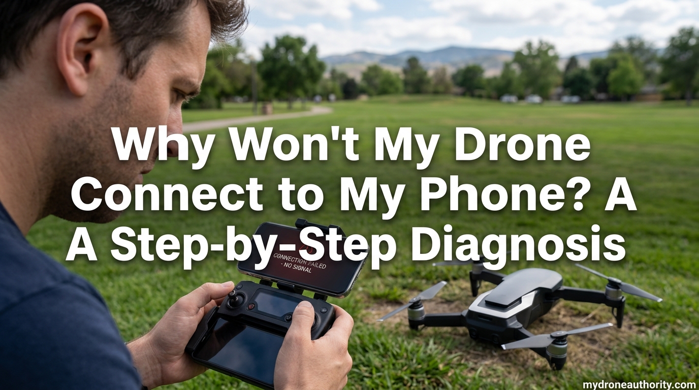 Why Won't My Drone Connect to My Phone A Step-by-Step Diagnosis