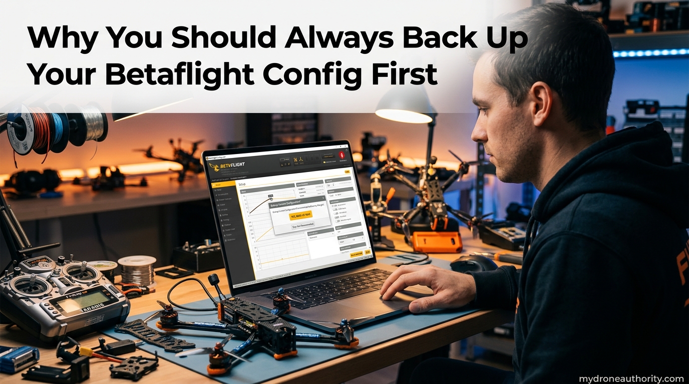 Why You Should Always Back Up Your Betaflight Config First