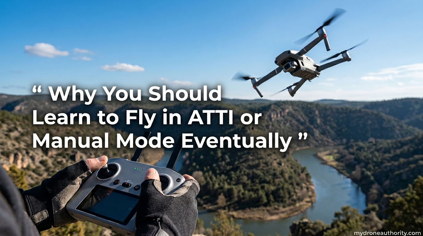 Why You Should Learn to Fly in ATTI or Manual Mode Eventually