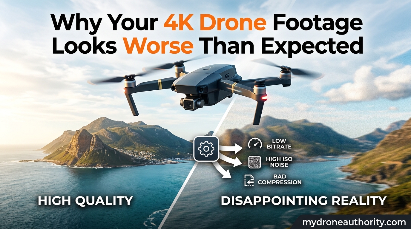 Why Your 4K Drone Footage Looks Worse Than Expected