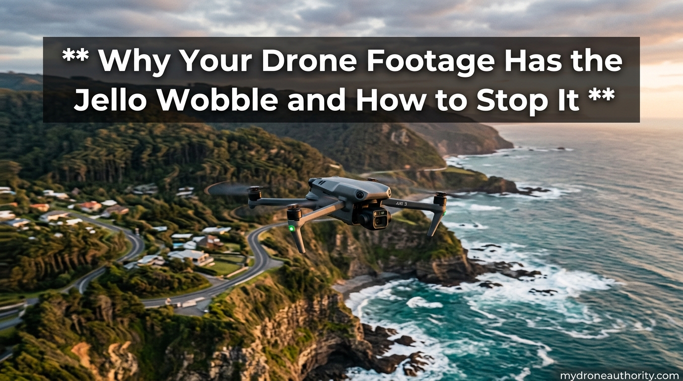 Why Your Drone Footage Has the Jello Wobble and How to Stop It