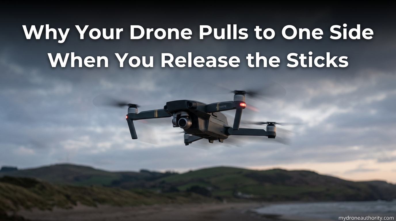 Why Your Drone Pulls to One Side When You Release the Sticks