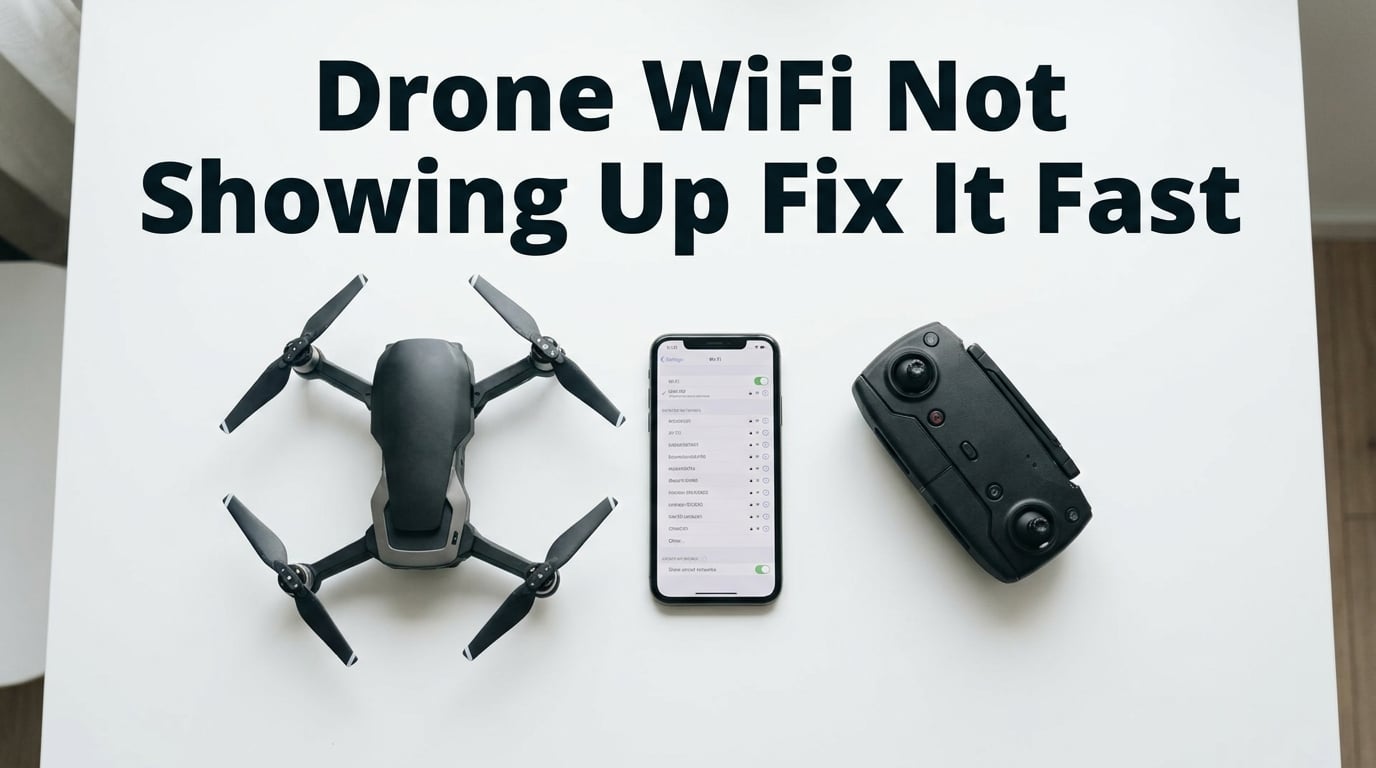 My Drone's Wi-Fi Network Won't Show Up on My Phone: Troubleshooting Steps
