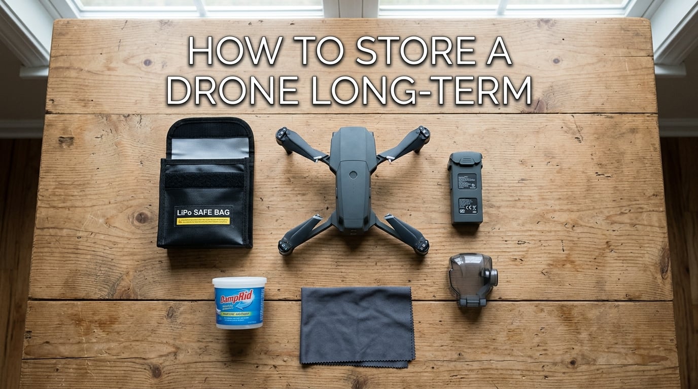 How to Store a Drone Long-Term So It Still Works Next Season