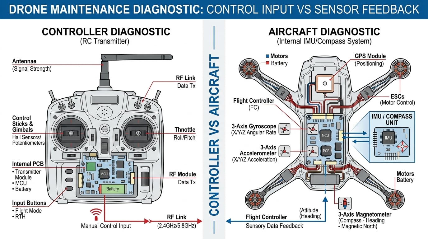 How to Tell If Drone Drift Is a Controller Problem or an Aircraft Problem