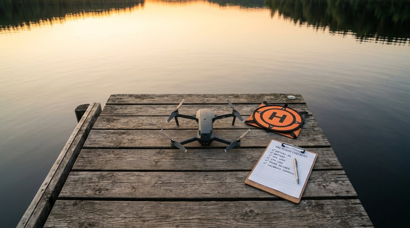 How to Fly a Drone Over Water Without Losing It