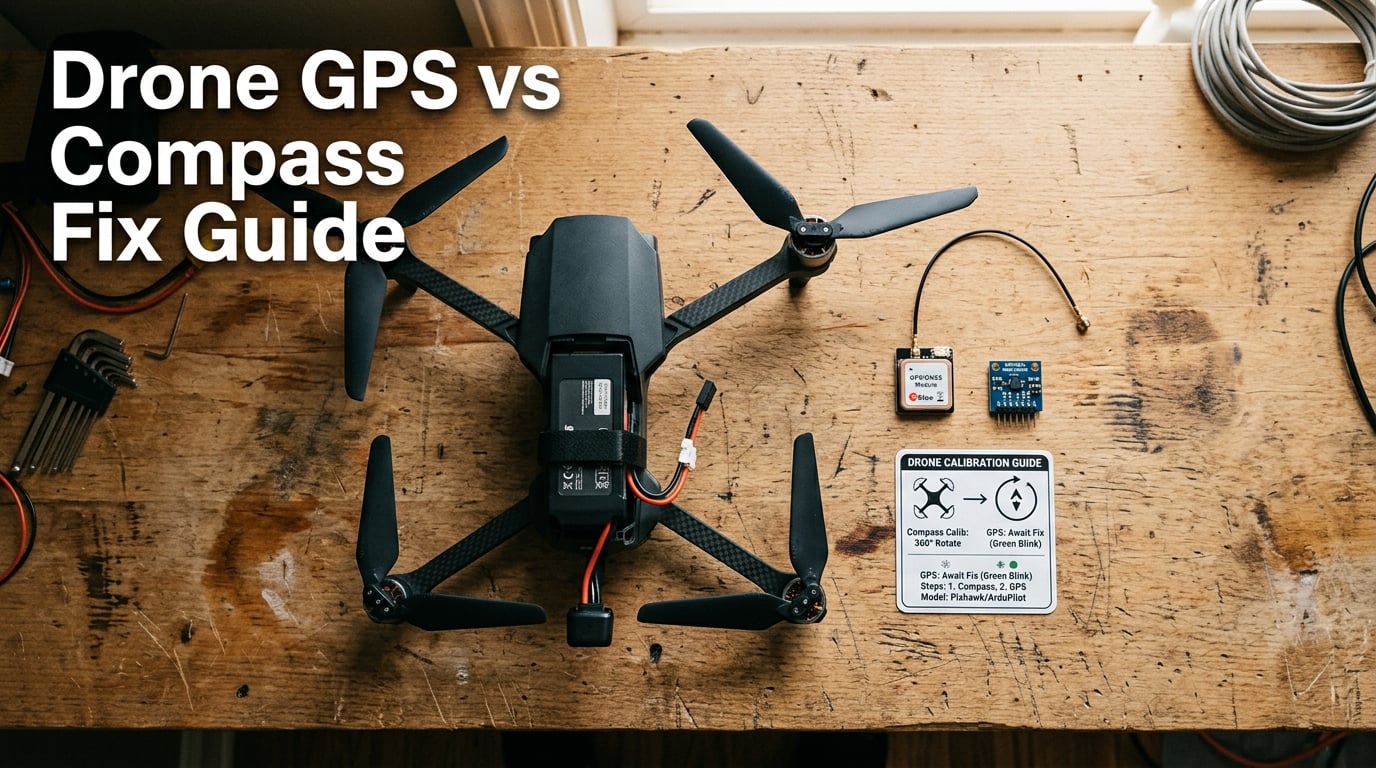 Drone Won't Hold Position and Keeps Wandering: GPS vs Compass Causes