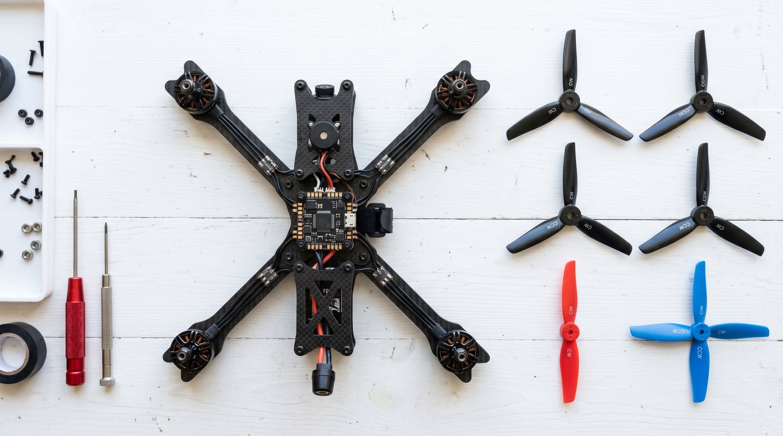 CW vs CCW Propellers: Which One Goes on Which Motor and Why It Matters
