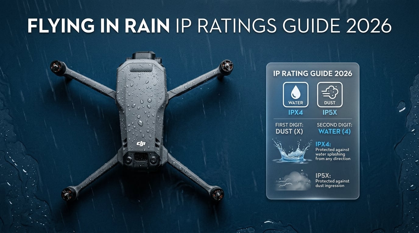 Can You Fly a Drone in the Rain? What IP Ratings Really Tell You