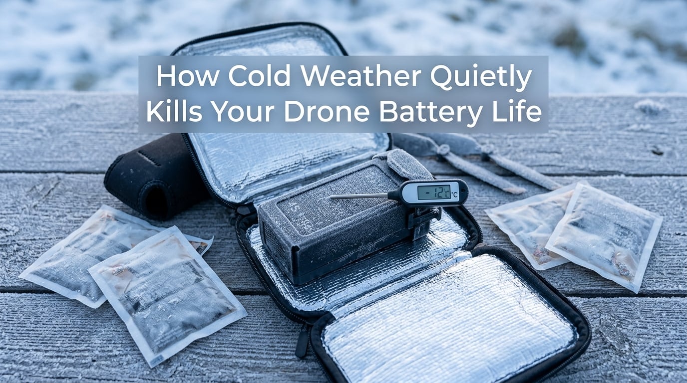 How Cold Weather Quietly Kills Your Drone Battery Life