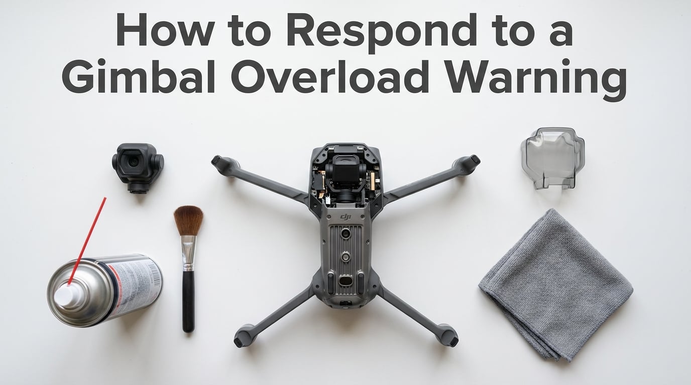 How to Respond to a "Gimbal Overload" Warning Before It Damages Your Drone