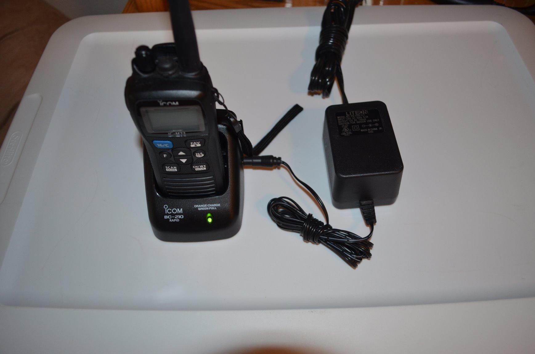ICOM IC-M73 01 Handheld VHF Marine Radio, 6 Watts customer photo 2