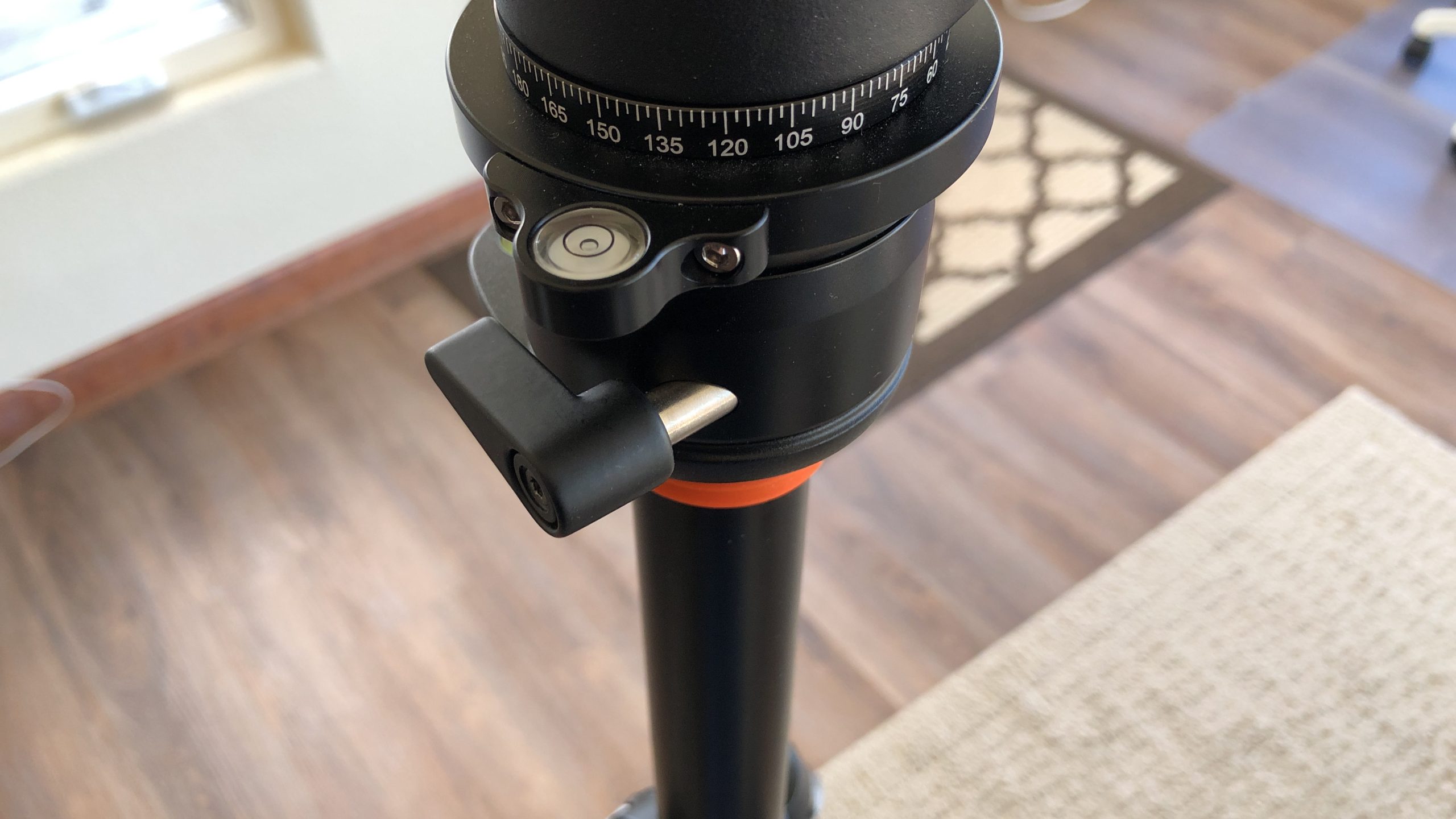 LBA2 Leveling Base - Smooth Level Adjustment, Secure Locking Knob & Universal Mounting for Tripods and Video/Photo Heads Requiring Fast Horizon Alignment customer photo 2