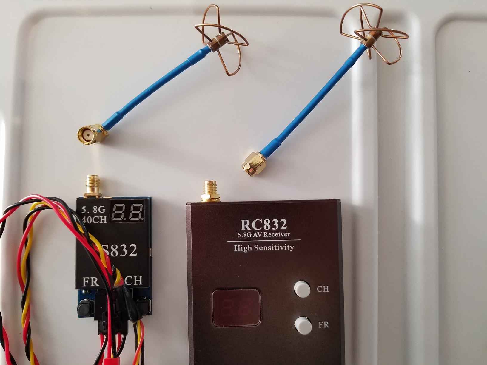 AKK TS832+RC832 5.8G 2000M Range FPV Audio Video Transmitter and Receiver for FPV Drone customer photo 1