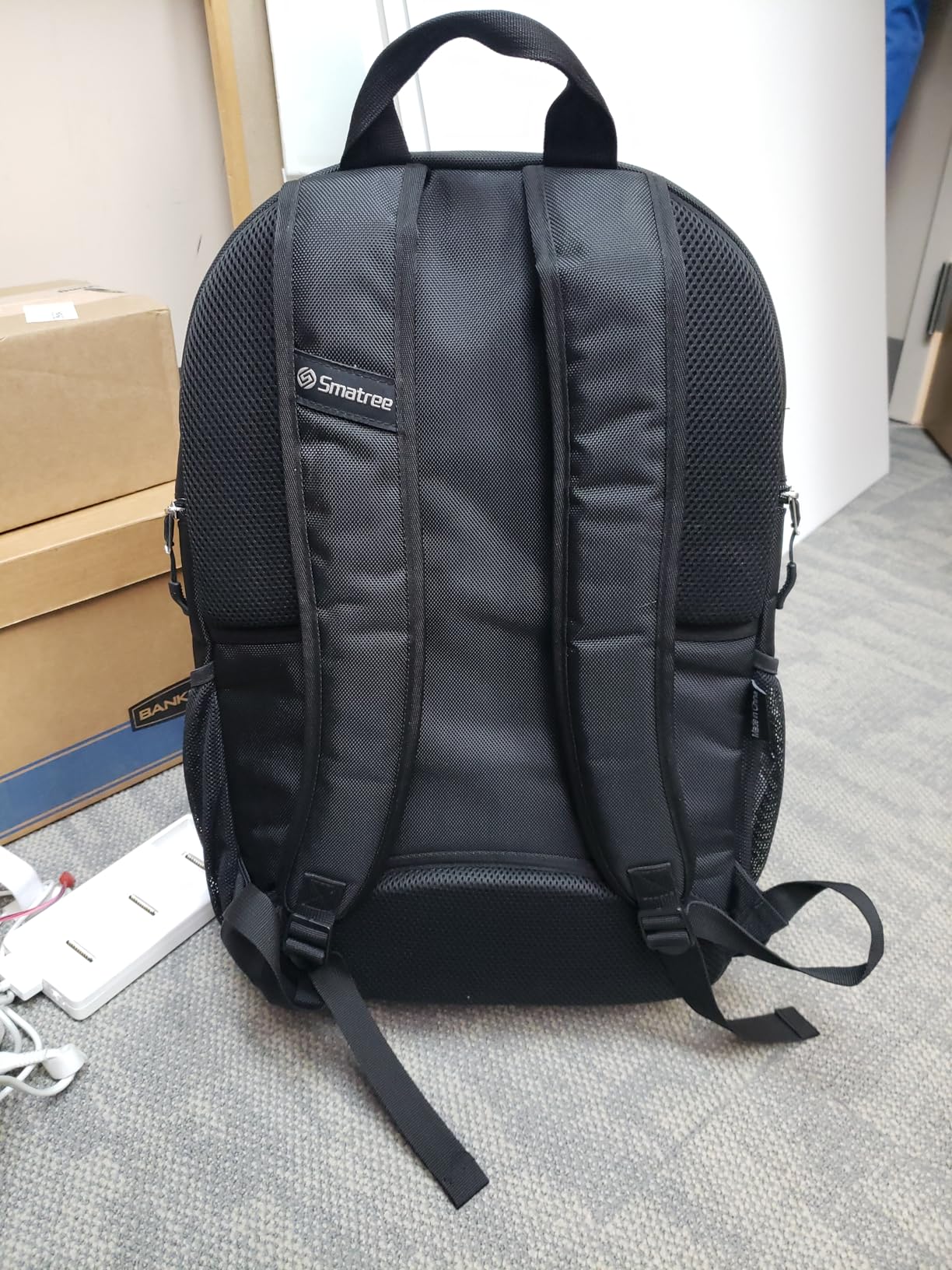Smatree Hard Shell Backpack Compatible for DJI Phantom 4/4 Pro (Original Styrofoam Case, Phantom 4 Battery, Propellers Not Included) customer photo 2