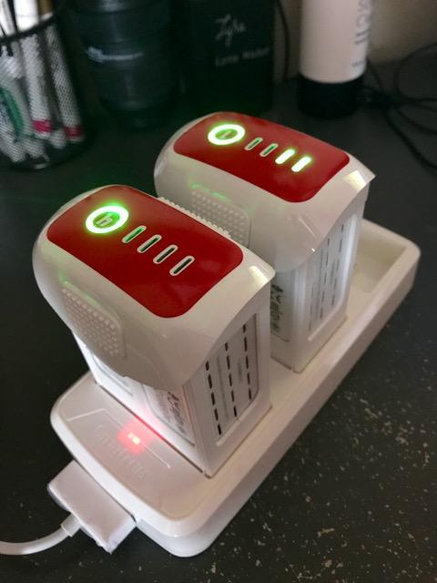 Battery Charging Hub Compatible for DJI Phantom 4/4 Pro/4 Pro V2.0/4 Adv (Charge 3 Batteries One by One, Converting Phantom 4 Battery into Power Bank) customer photo 2