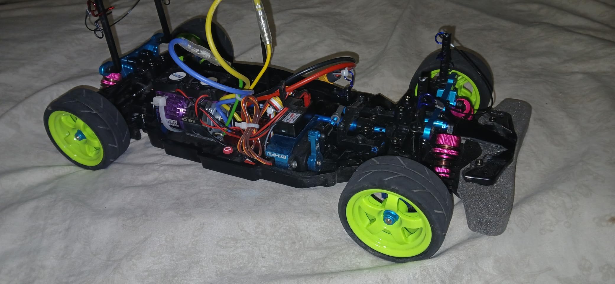 Tamiya 47326 47326-1:10 RC TT-02R Kit, Remote Controlled Car/Vehicle, Model Building, Chassis, Hobby, Black customer photo 2