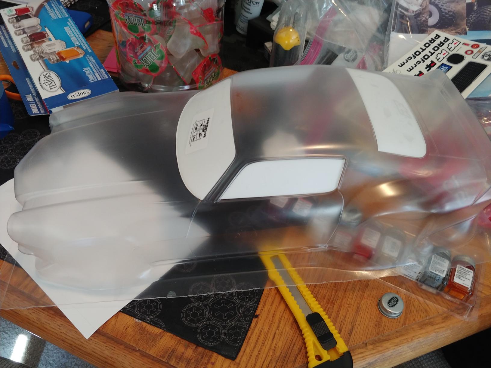 Proline Power PROTOform 1971 Chevrolet Camaro Z28 Clear Body VTA Class PRM155240 Car/Truck Bodies Wings & Decals customer photo 2