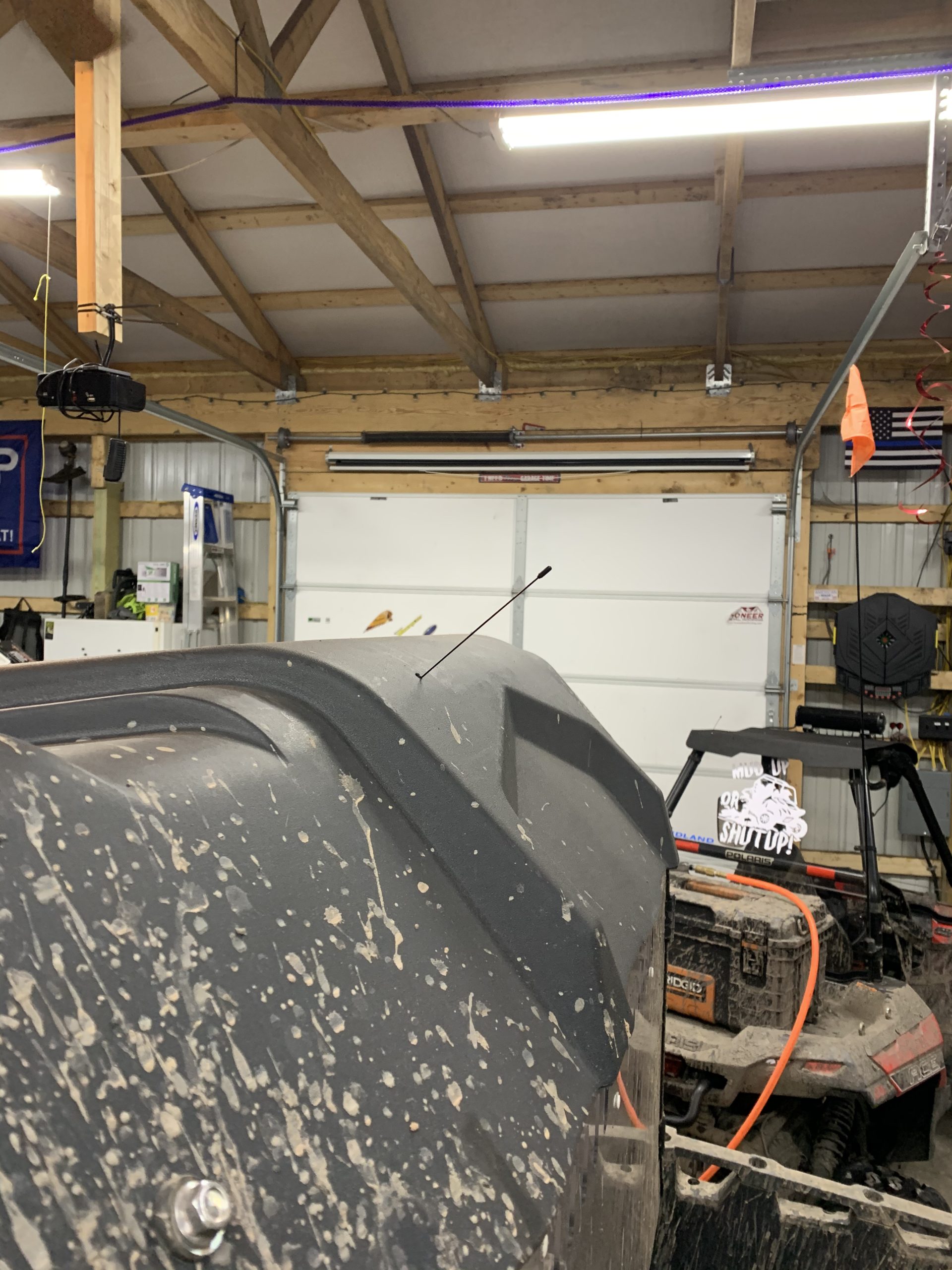 Midland MXT105 5 Watt GMRS MicroMobile Two Way Radio - Off Roading Outdoor RZR Farm Trails Radio - External Magnetic Mount Antenna - NOAA Weather Alerts customer photo 1