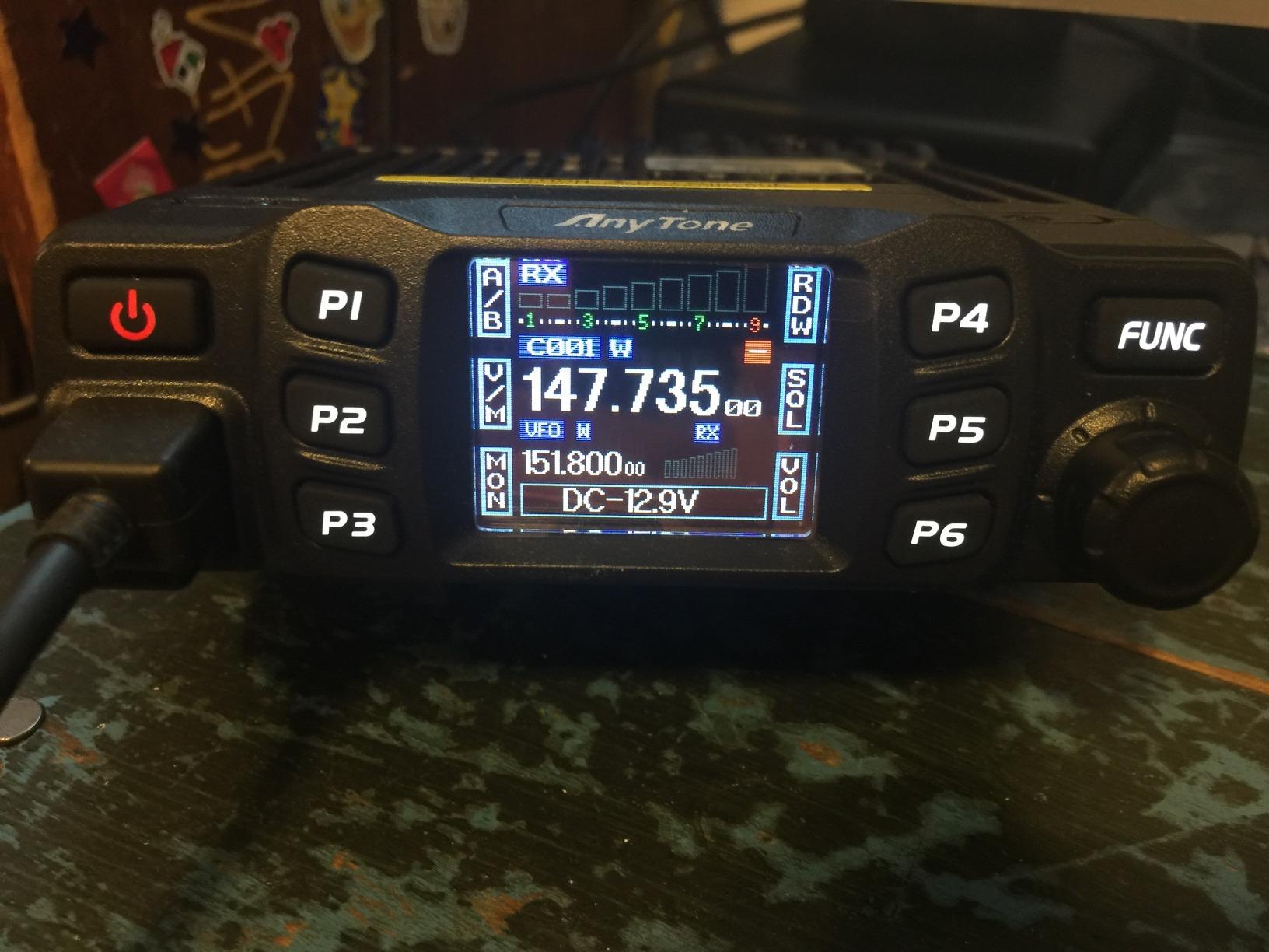 AnyTone AT-778UV Dual Band Transceiver Mobile Radio VHF/UHF Two Way Radio customer photo 1
