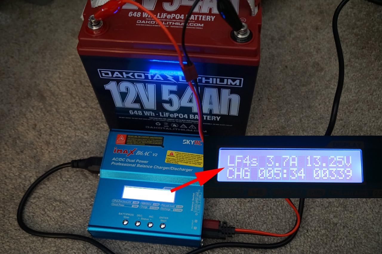 SKYRC iMAX B6AC V2 AC/DC Dual Power Professional LiPo Battery Balance Charger/Discharger | Lipo Battery Charger for 1-6S LiPo/Li-ion/LiHV/LiFe, 1-15S NiMH/NiCd, 2-20V Pb Battery customer photo 1