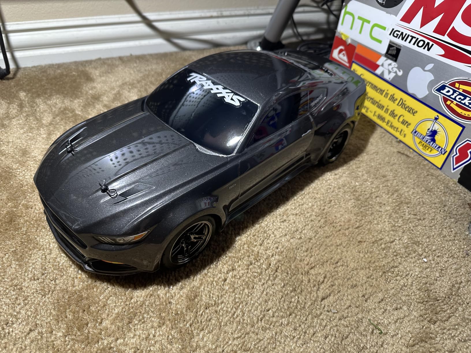 Traxxas 4-Tec 2.0 VXL Race Car Chassis with TQi 2.4GHz radio and TSM, Size 1/10 customer photo 1