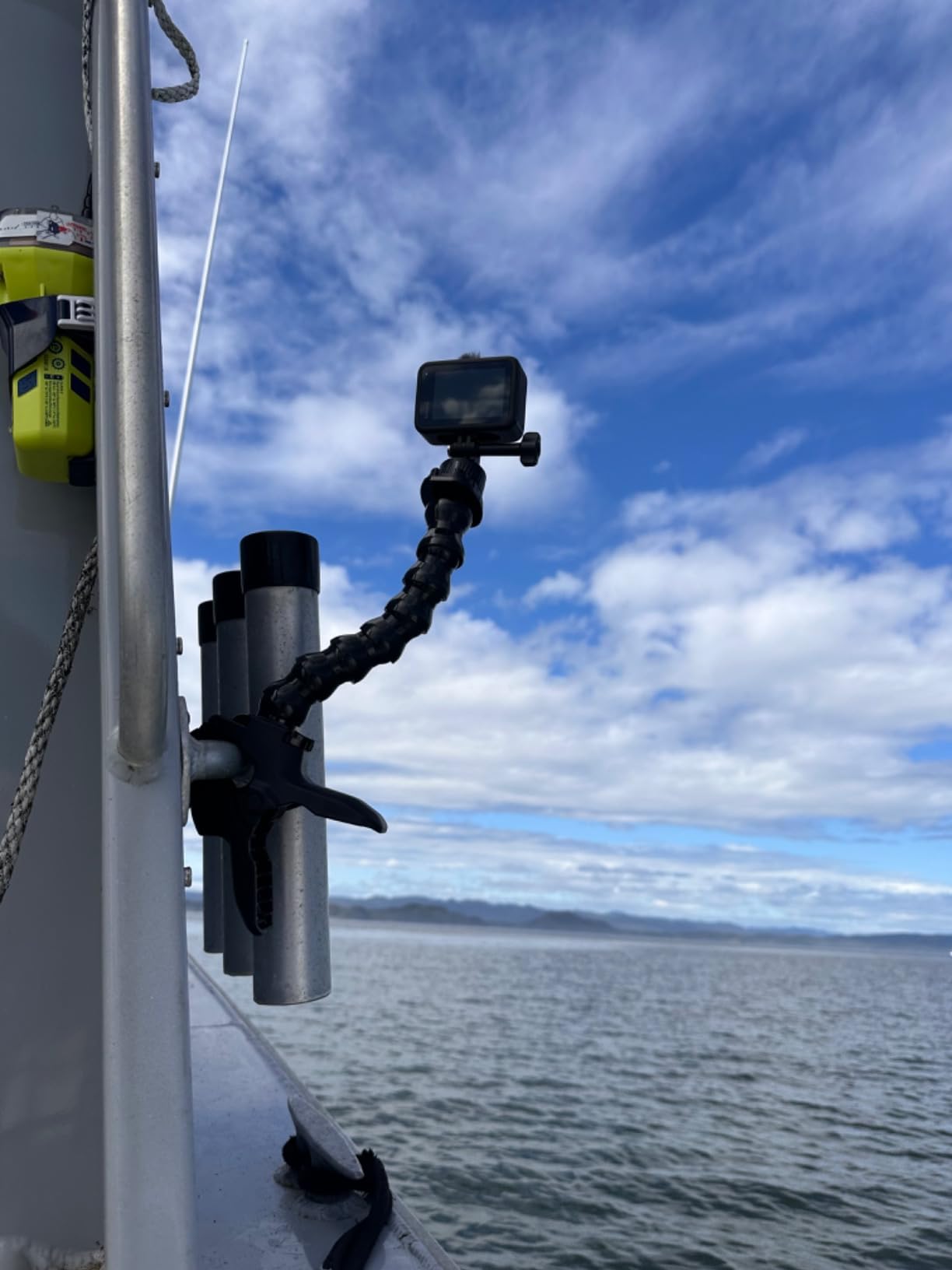 Suptig Jaws Flex Clamp Mount Gooseneck Mount for GoPro Mission Pro Gopro Hero 13 Hero 12 Hero 11 Hero 10 Hero 9 Hero 8 Hero 7 Hero 6 Hero 5 Hero 4 Session Hero 3 Akaso DJI osmo Arlo Action Camera. customer photo 1