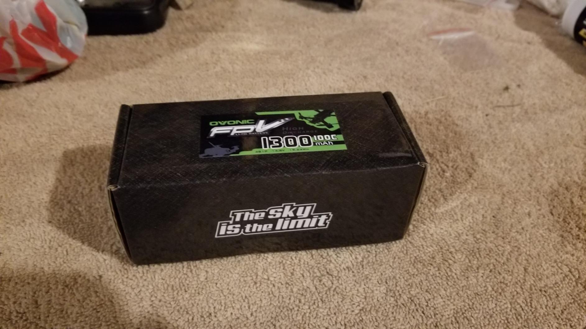 OVONIC 4S Lipo Battery 100C 1300mAh 14.8V Lipo Battery with XT60 Connector for RC FPV Racing Drone Quadcopter customer photo 2