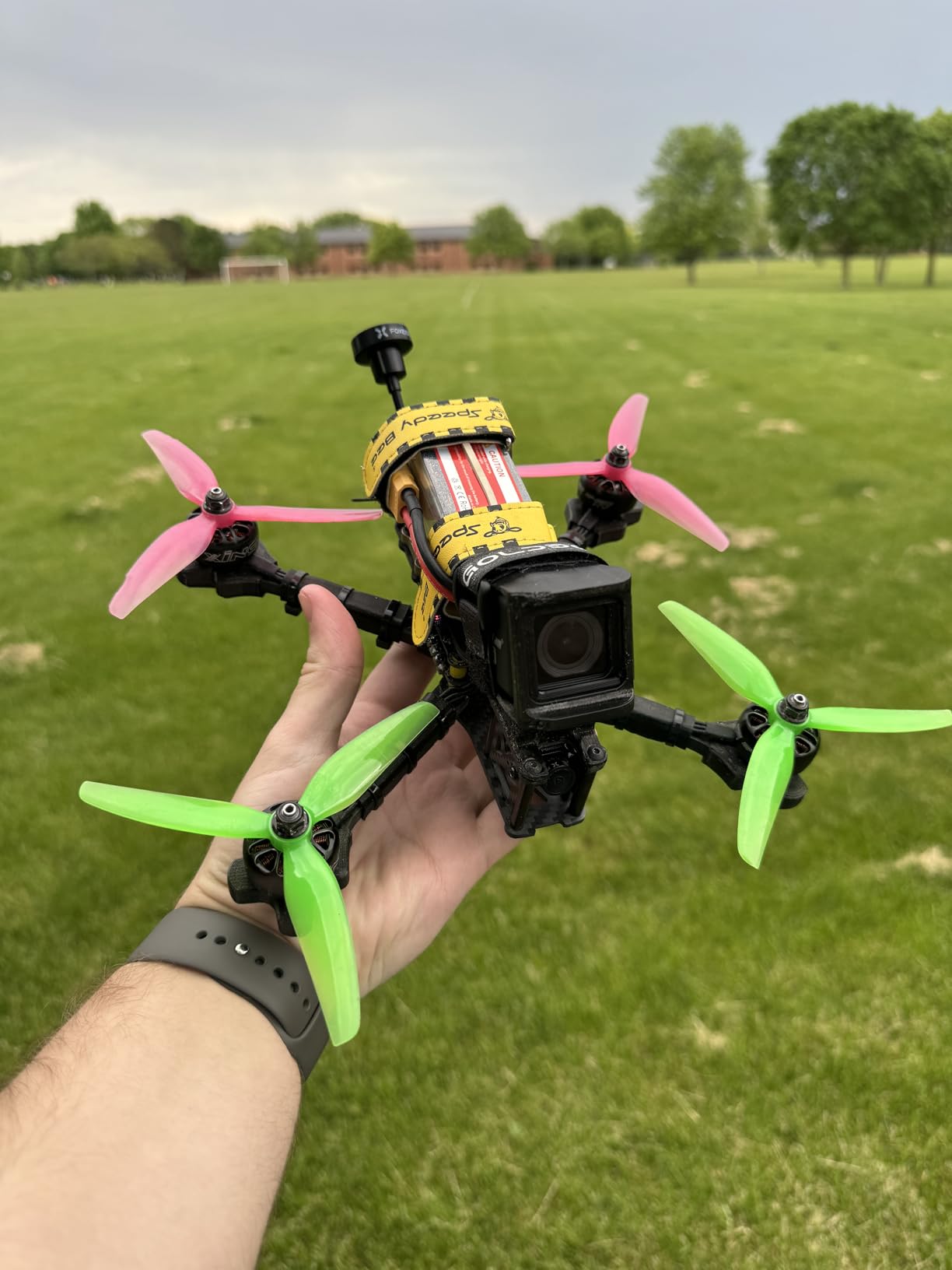 Foxeer FPV Antenna 5.8GHz Pagoda RHCP Omnidirectional for FPV Quadcopeter TX/RX SMA customer photo 1