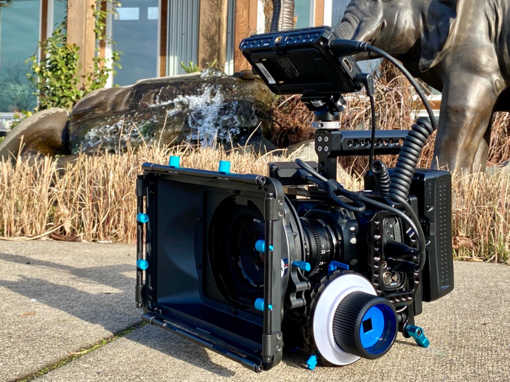 FOTGA DP3000 Professional Swing-Away Matte Box Sunshade DSLR Video Rig with 15mm Rod Rig for Rail Rod Baseplate Rig for DSLR Camera 5D Mark III 6D 7D A9 A7 customer photo 1